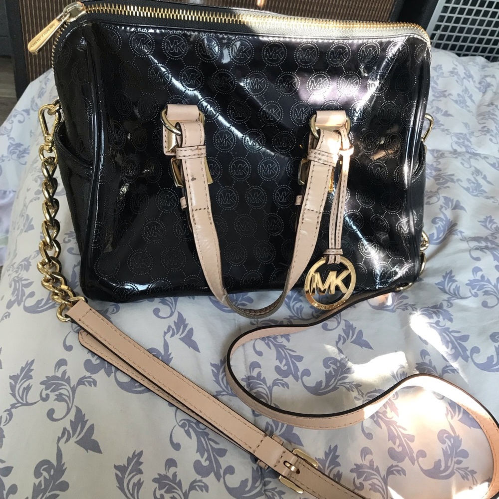 Original Michael Kors patent leather crossbody